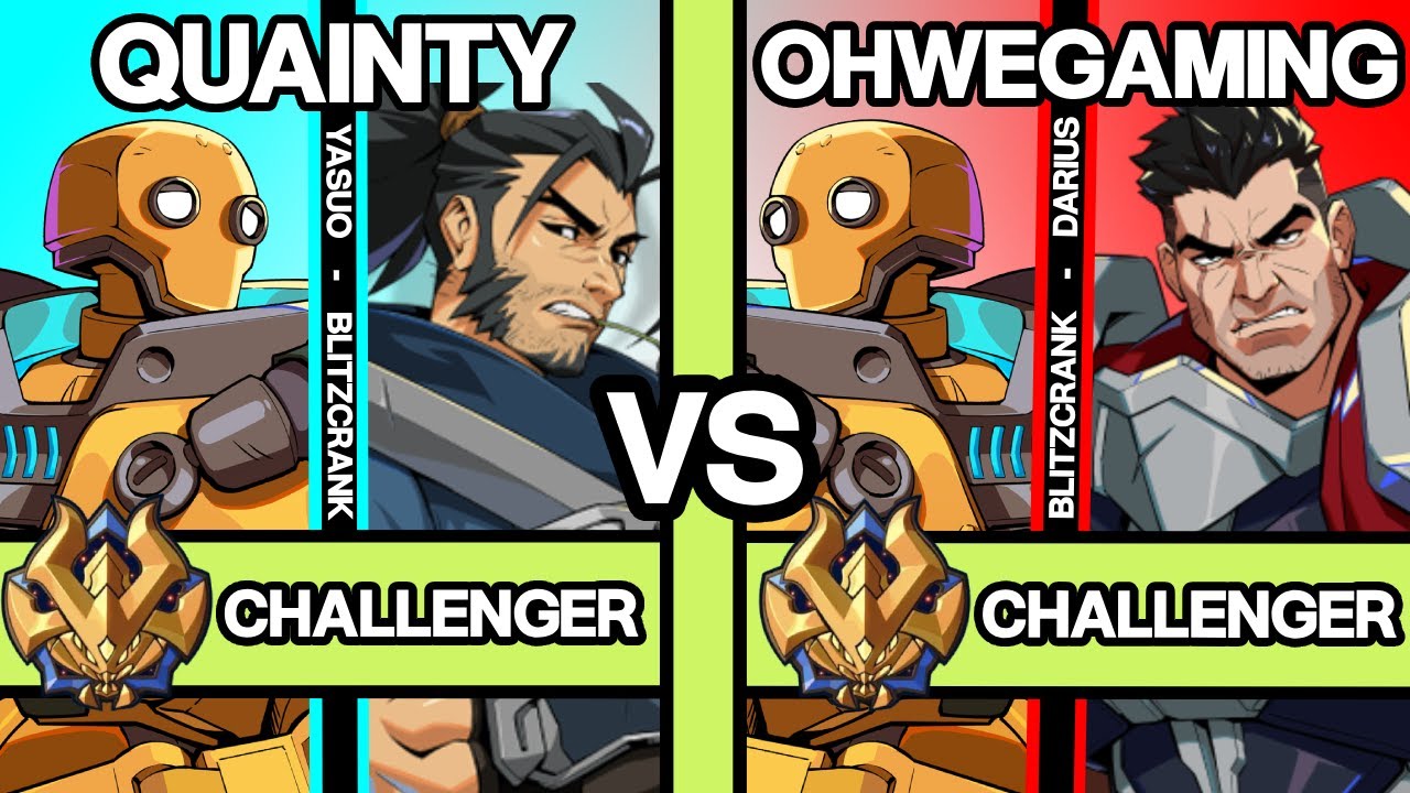 2XKO ▰ QUAINTY (Yasuo-Blitzcrank) vs OHWEGAMING (Blitzcrank-Darius) ▰ 2XKO Pro Replays