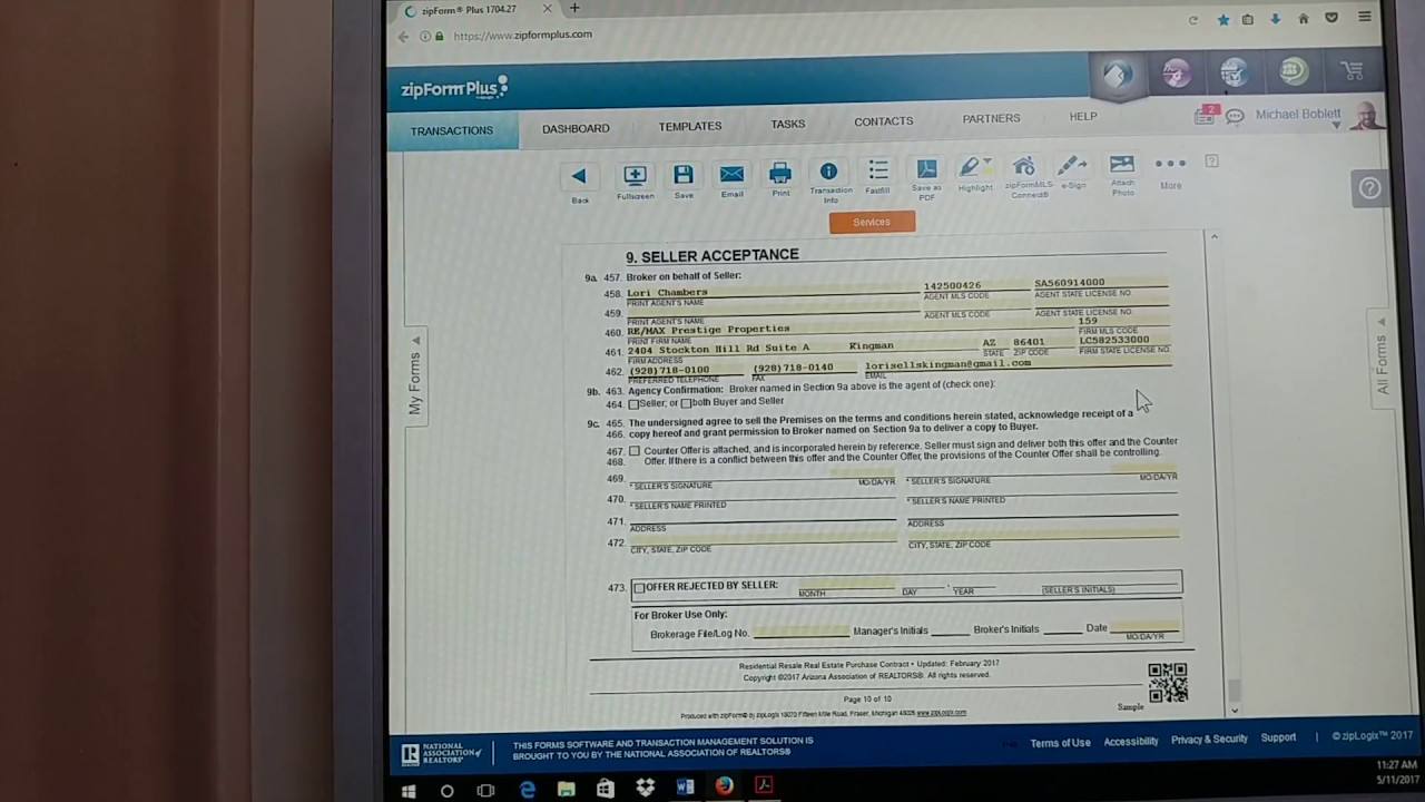 How to Use MLS Connect with Zip Form