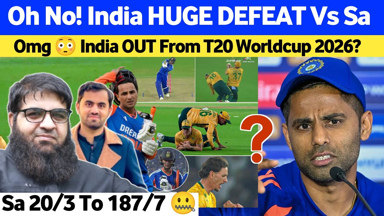 OMG! South Africa BAMBOOZLED Indian Team Baldy | India OUT From T20 Worldcup 2026? Abhishek Sharma?