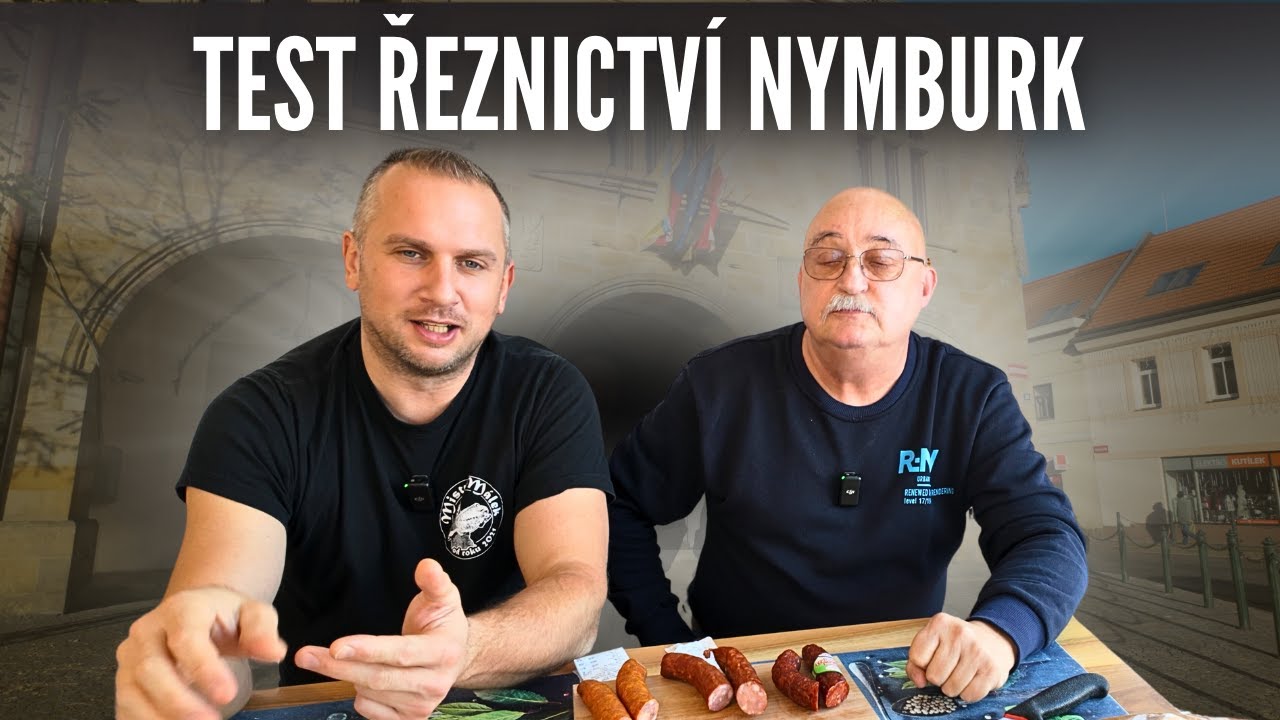 Nová SÉRIE! 🔎 TESTUJI řeznictví po celé ČR! NYMBURK | Jak obstojí???