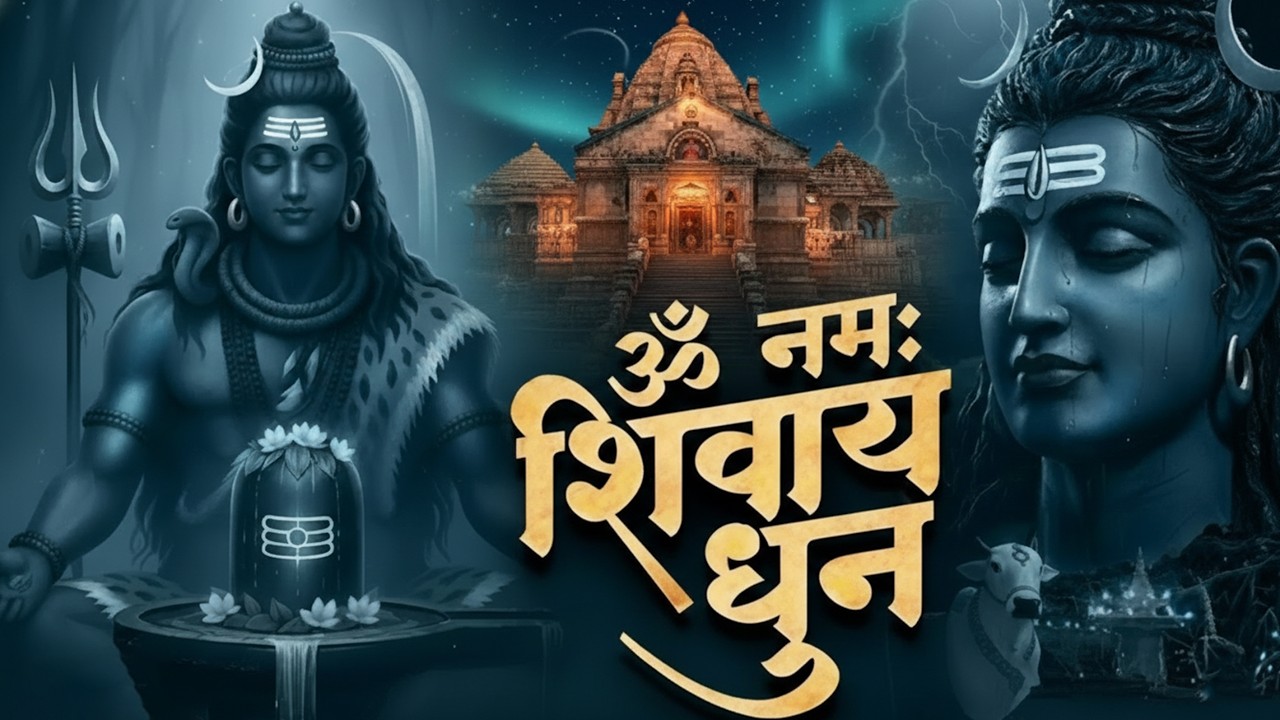 भक्ति भजन - आशुतोष शशाँक शेखर, कर्पूर गौरम करुणावतारं, ॐ नमः शिवाय, शिव अमृतवाणी व शिव आरती