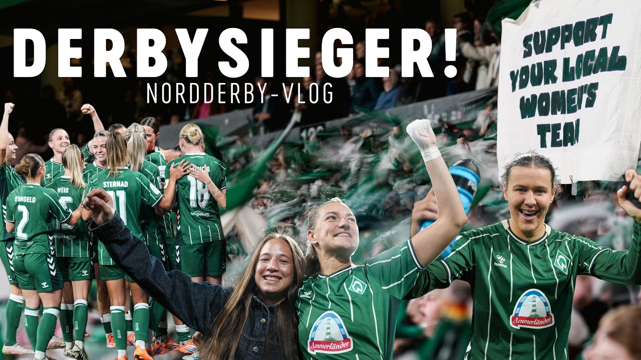 DERBYSIEGER-VLOG! I Behind the Scenes beim Nordderby