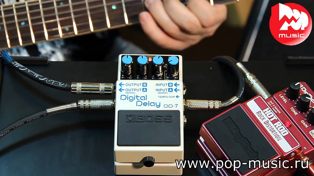 Гитарный эффект BOSS DD-7