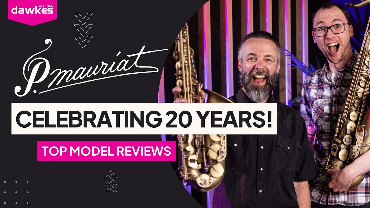 Отмечаем 20-летие саксофонов P.Mauriat!