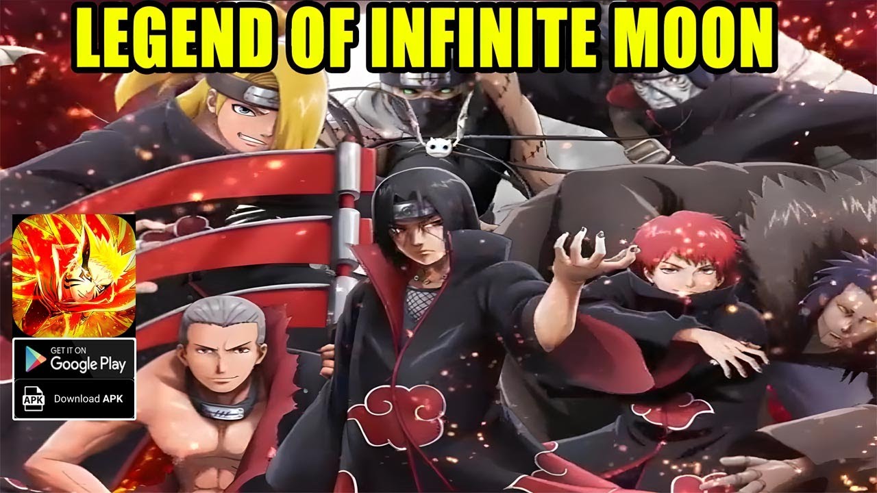 Legend Of Infinite Moon Gameplay - Naruto Idle RPG Android
