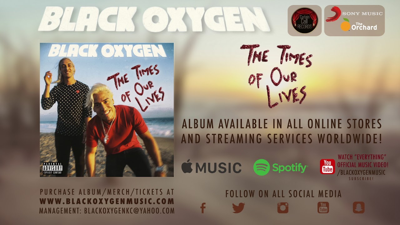 Black Oxygen - I'm Still That Same Person Now | Official Audio