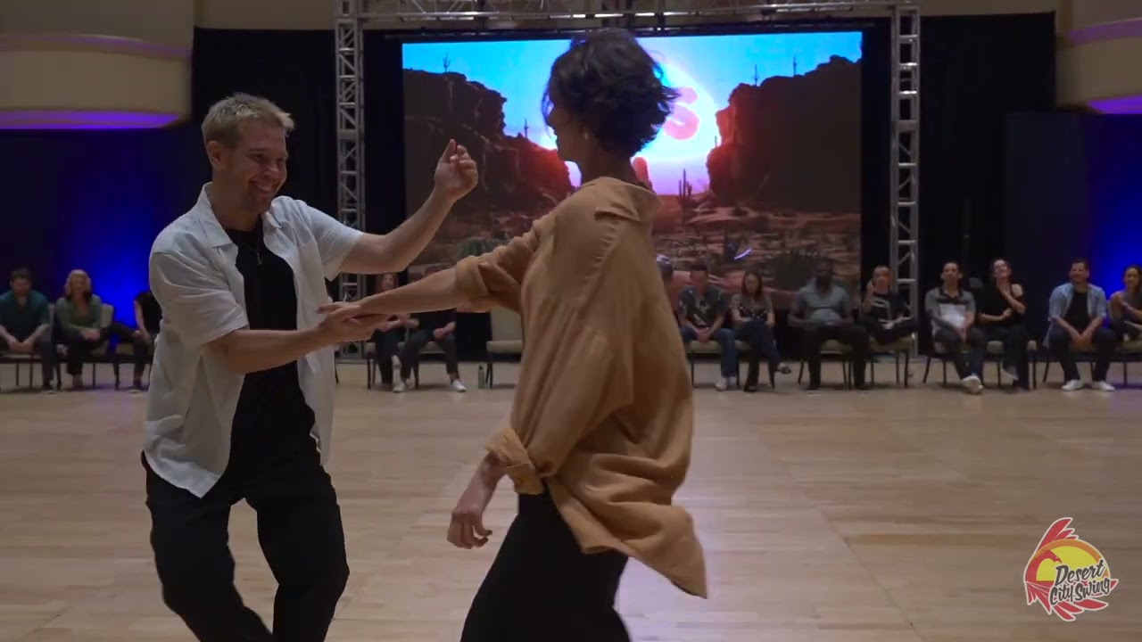 Benji Schwimmer & Emeline Rochefeuille - Champion Strictly Swing - Desert City Swing 2024