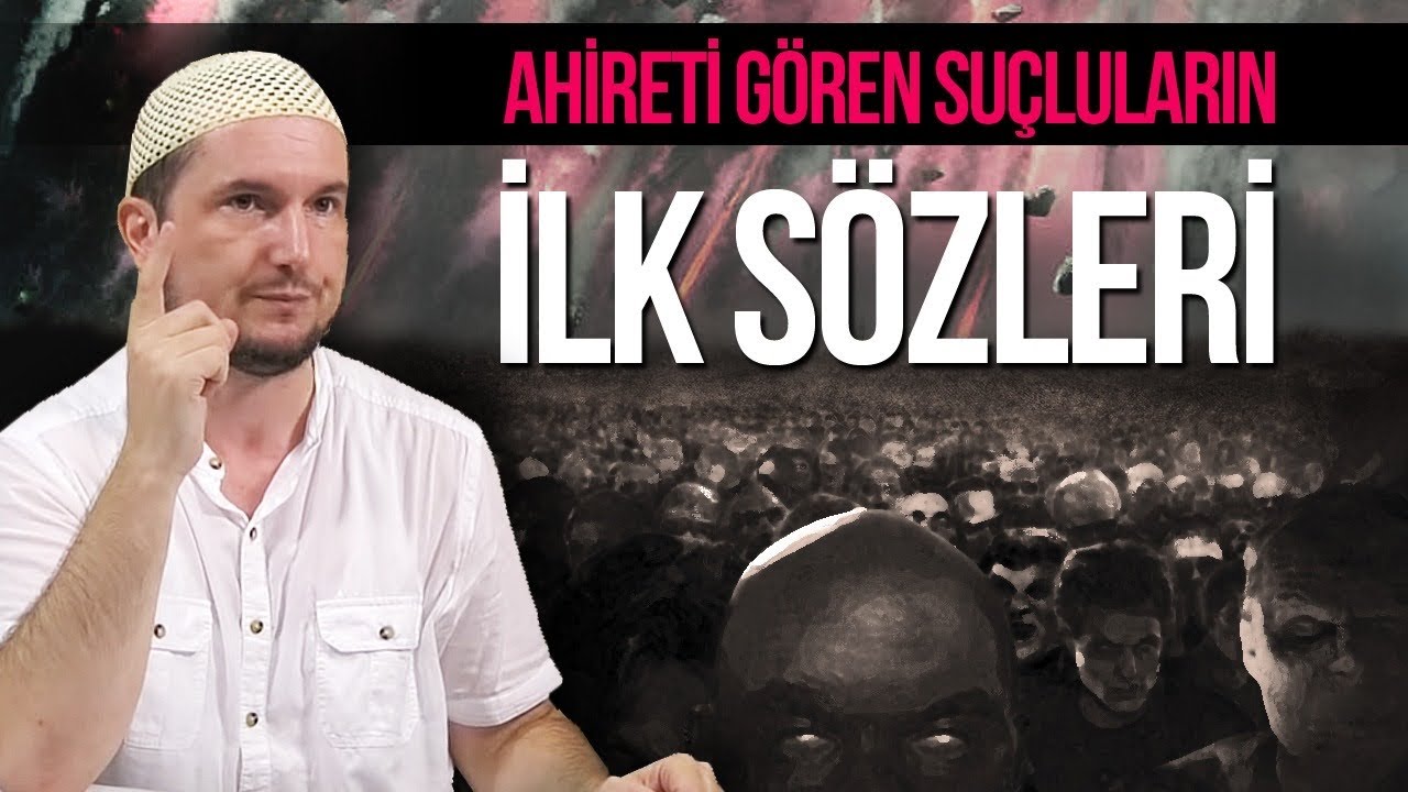 Ahireti gören suçluların ilk sözleri? / 08.05.2021 / Kerem Önder