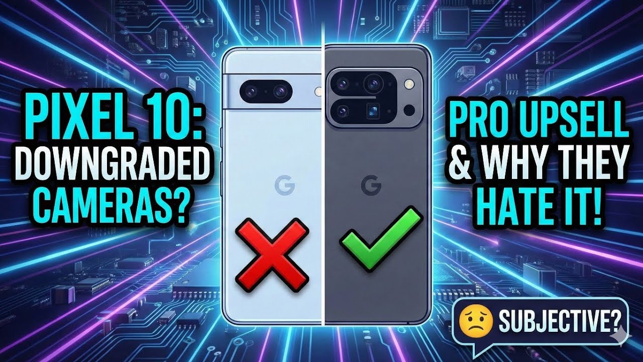 The Pixel 10 Problem: Downgraded Cameras & The 