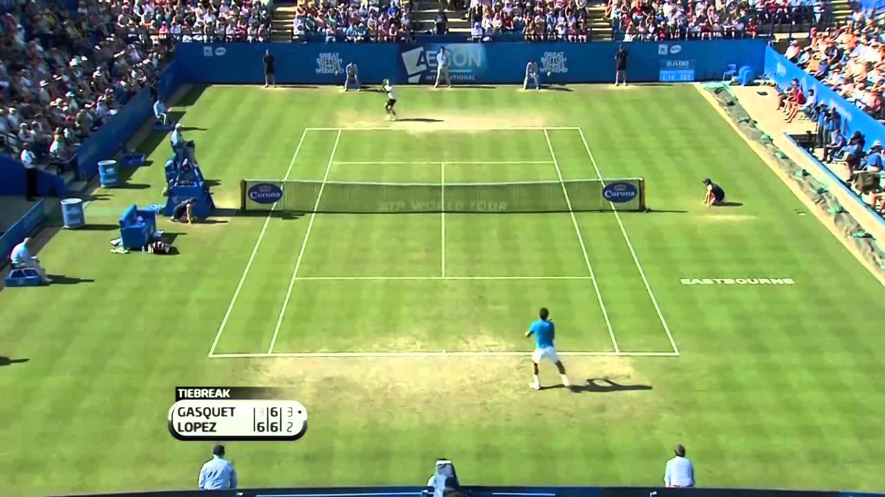 Richard Gasquet v Feliciano Lopez (Eastbourne Final)