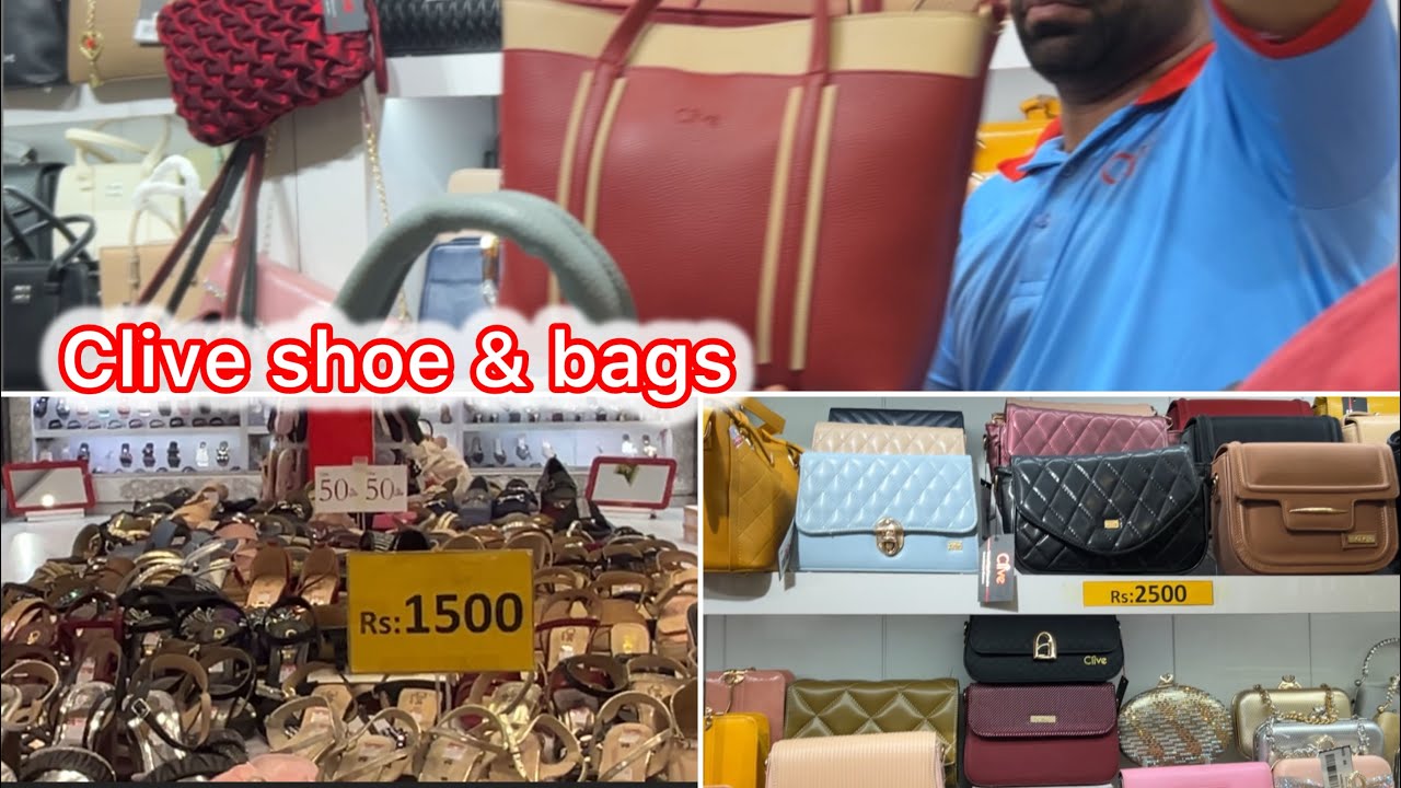 3 July 2025//Clive sale //shoe shoe 🥿 & 💼Bags// Flat 50% off /// 25 % off