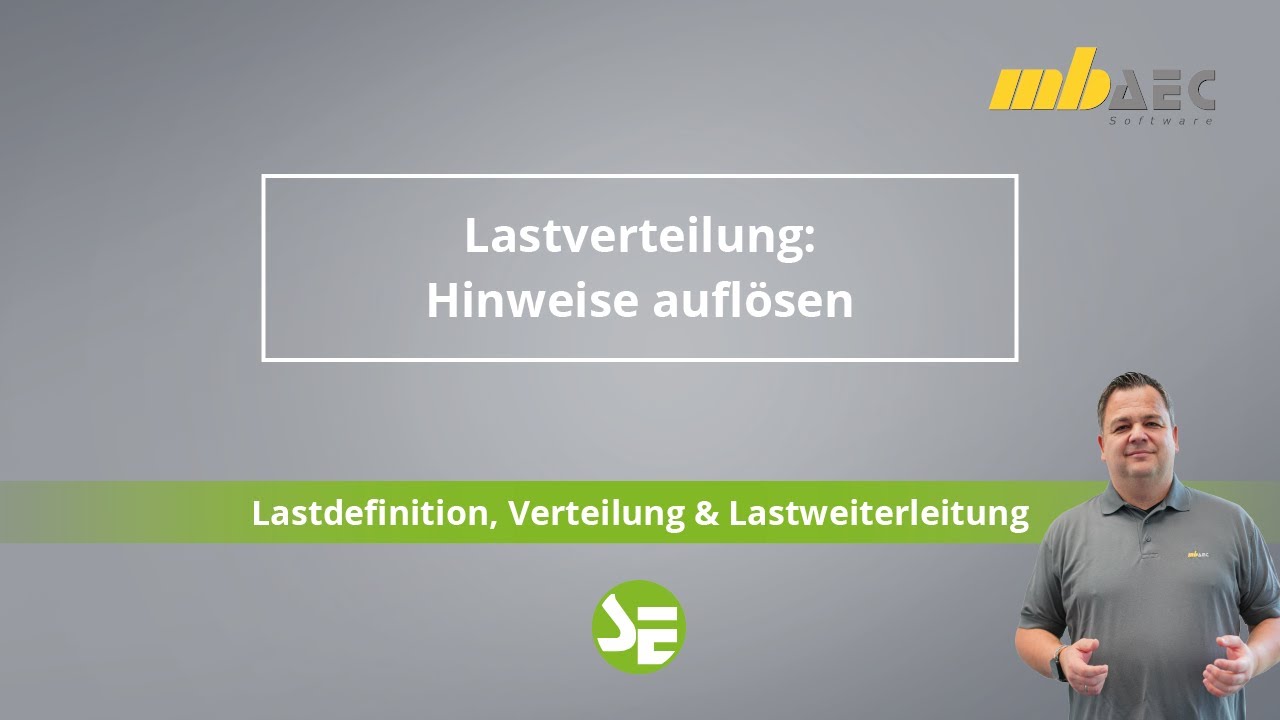 Lastverteilung: Hinweise auflösen