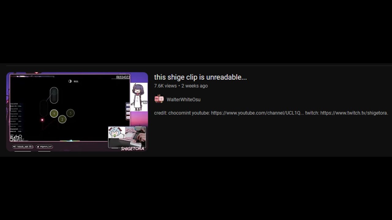 Apparently This Shige Clip is 