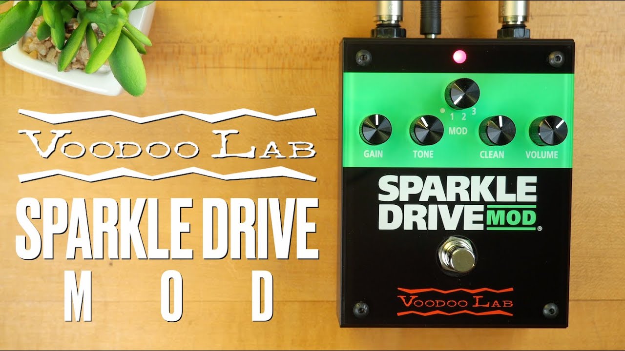 Voodoo Lab Sparkle Drive MOD Overdrive Distortion