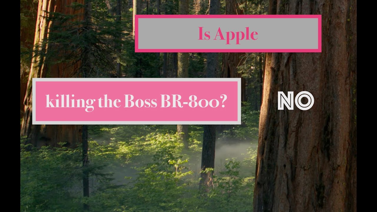Is Apple killing the BR-800? No. Not yet.