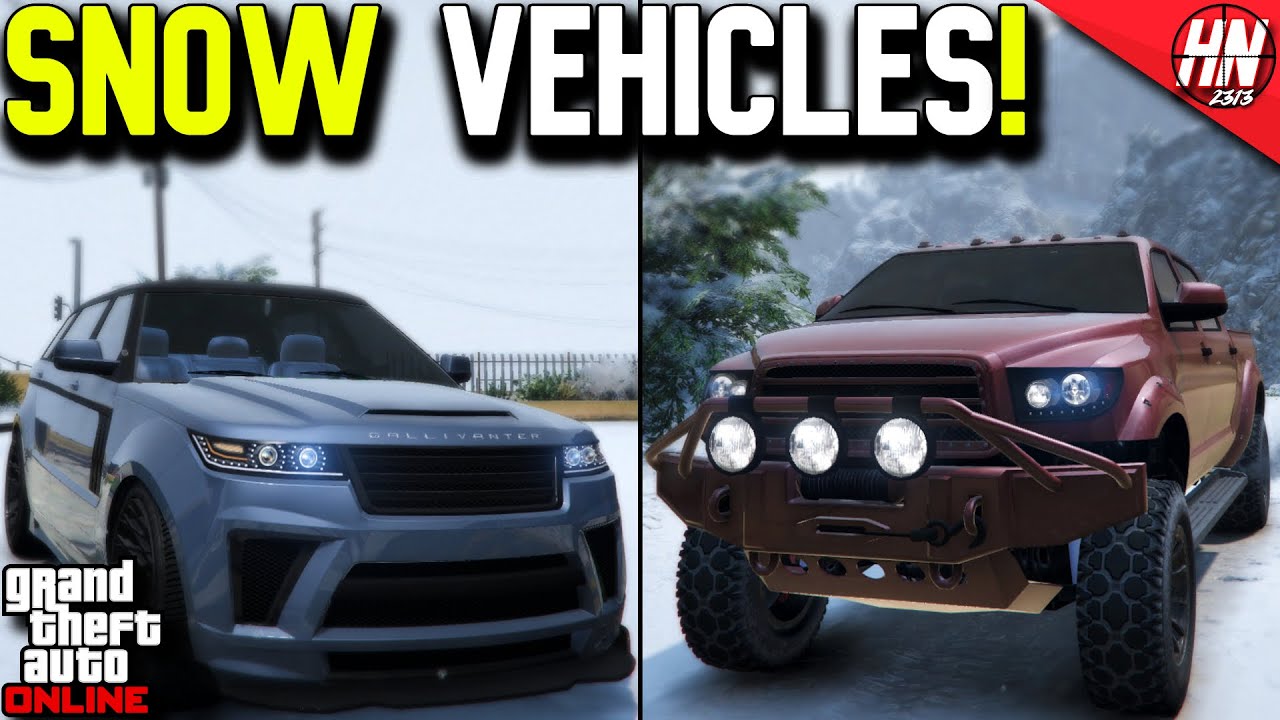 Top 10 Best Vehicles For The Snow In GTA Online