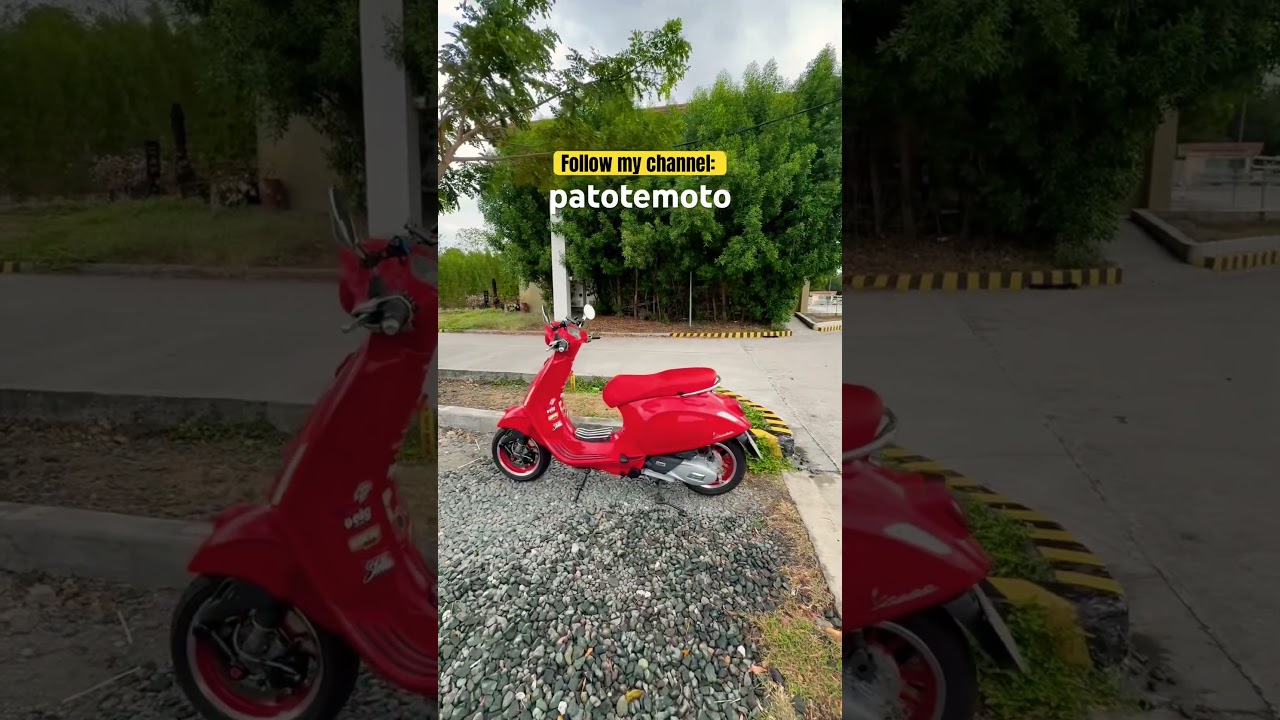 Product Red - Vespa Primavera 150 ❤️ #vespa #primavera #trending #reels #motorcycle #fyp #scooter