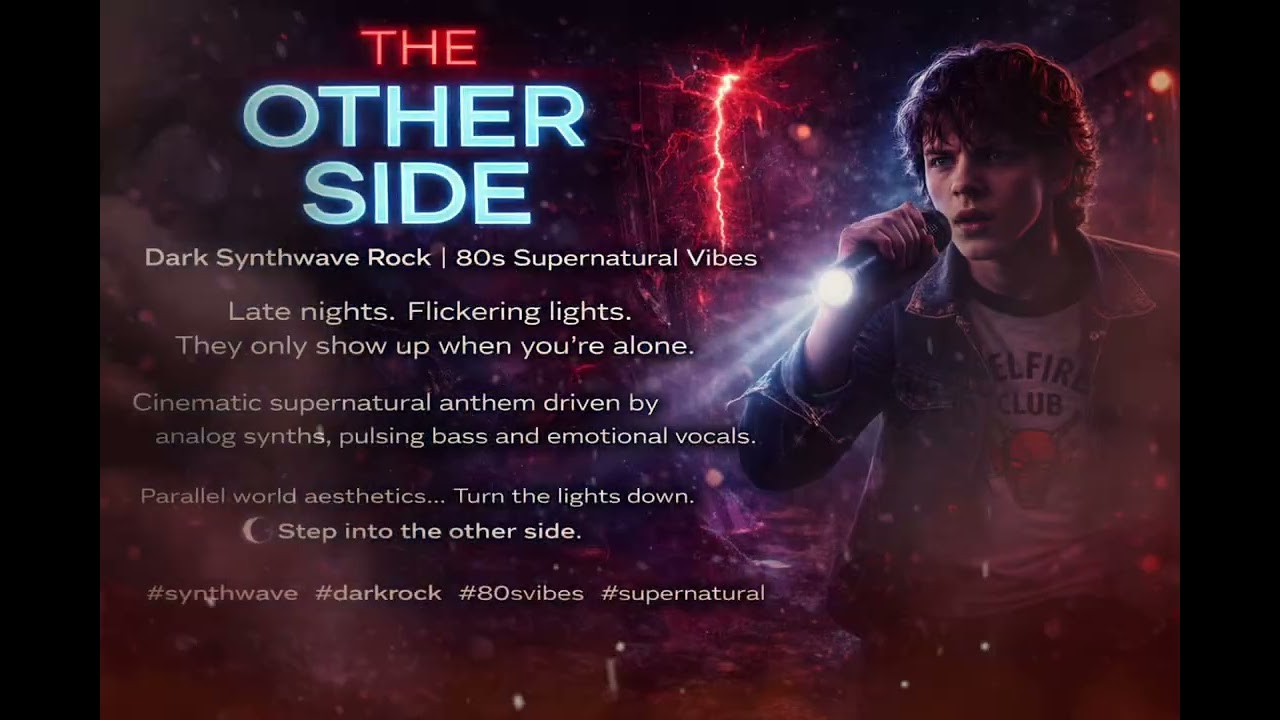 THE OTHER SIDE – Dark Synthwave Rock | Stranger Things Vibes