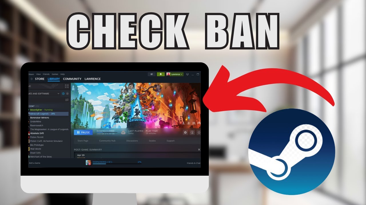 Как проверить, забанен ли кто-то в Steam