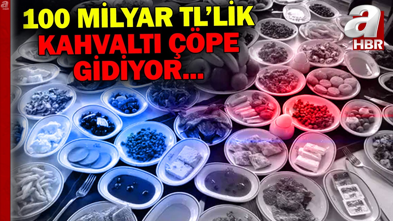Serpme kahvaltı israfı büyüyor! Her gün 12 milyon ekmek çöpe gidiyor... | A Haber