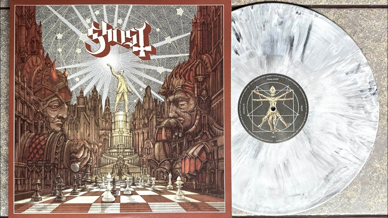 Ghost | Popestar | Grey Smoke Marbled Vinyl Unboxing