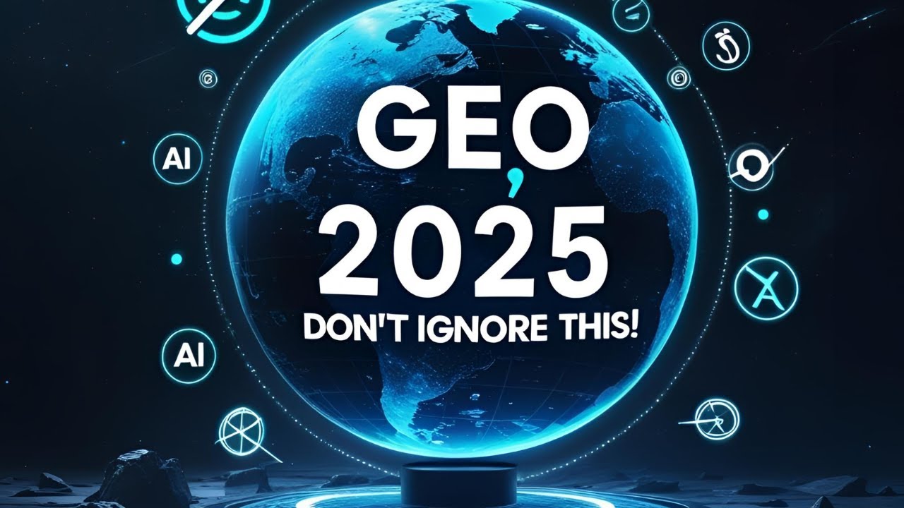 GEO Explained: How to Optimize Content That AI Will Rank in 2025
