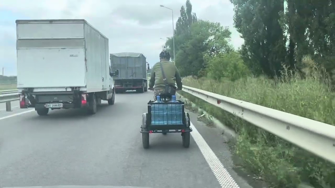 Тест-драйв електровелосипеда триколісного  Tiras® JOB FAT