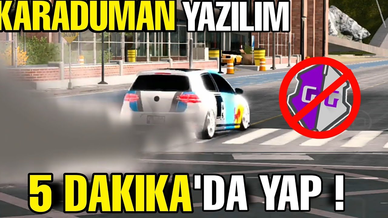 4 DK'DA KARA DUMAN YAZILIMI NASIL YAPILIR ? * GG'siz * - Car Parking Multiplayer