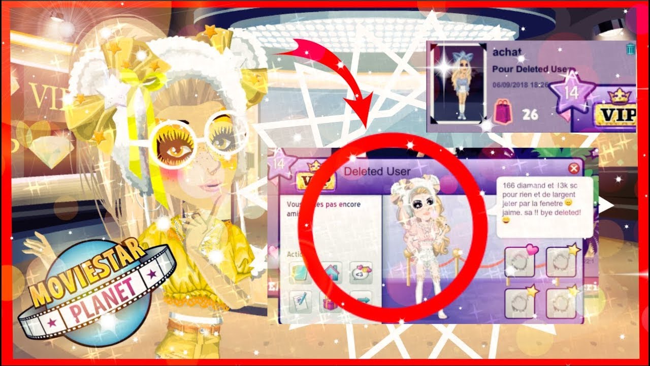 ELLE A DELETED MON COMPTE MSP... !