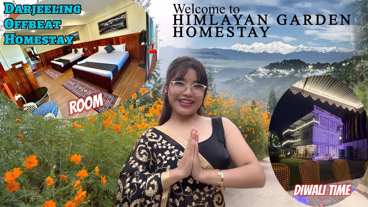Необычный гостевой дом в Дарджилинге 🏡 | Проживание в семье Himalayan Garden | Подготовка к Дивал...