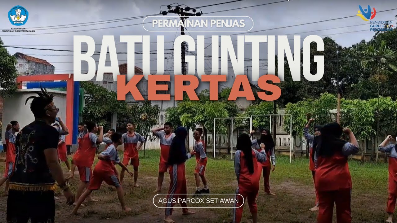 PERMAINAN PENJAS - BATU GUNTING KERTAS | Permainan Tanpa Alat