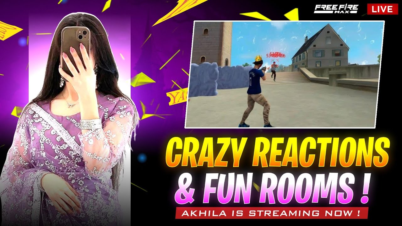 🔥 FREE FIRE LIVE IN TELUGU | GIRL STREAMER ❤️ | REACTIONS 🔥 | ROAD TO 6K SUBSCRIBERS 