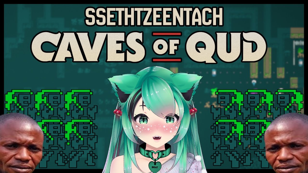 Caves of Qud Review || The MOST Creative Game EVER?! || Mintzey Moon Reacts to SsethTzeentach