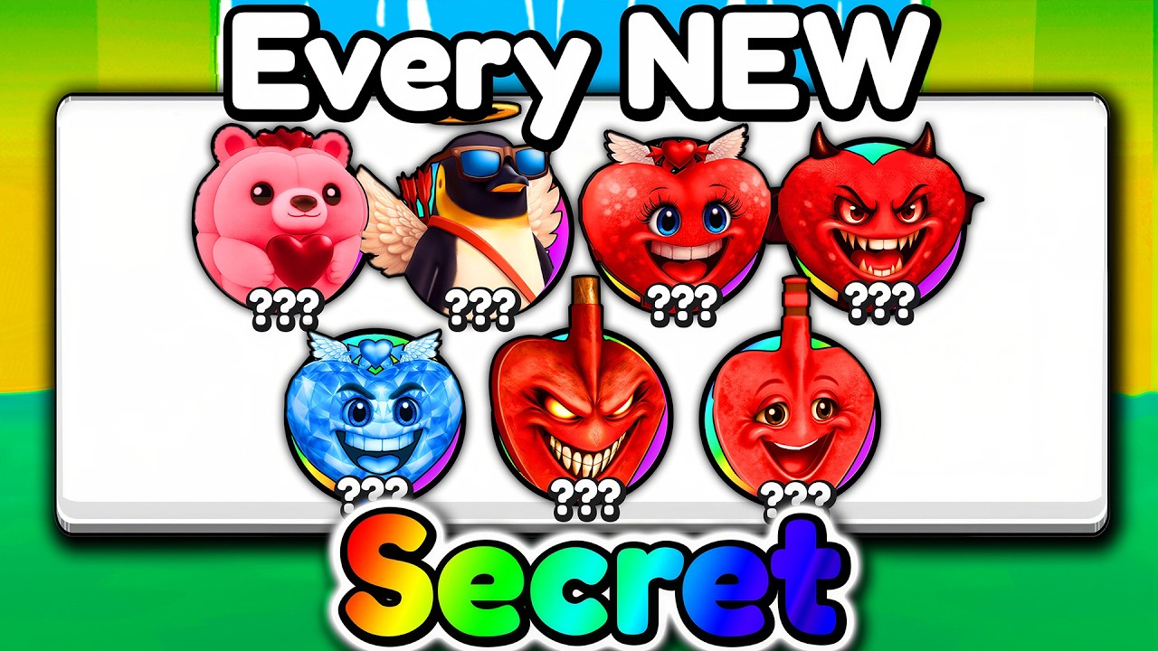 Unlocking EVERY NEW SECRET in Brainrot Evolution Valentines Update!