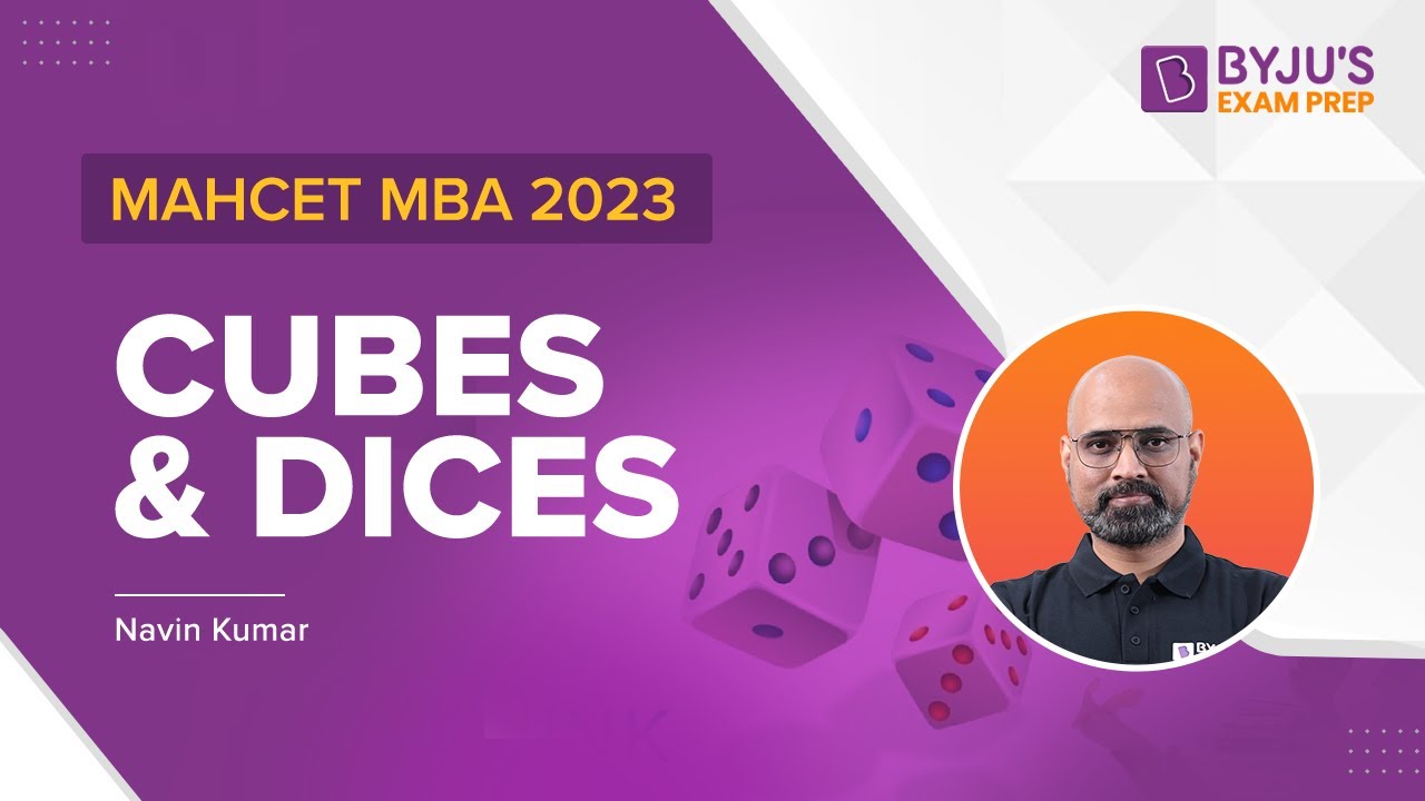 MAHCET MBA 2023 | Cubes & Dices for CET | MAHCET Abstract Reasoning | BYJU'S Exam Prep