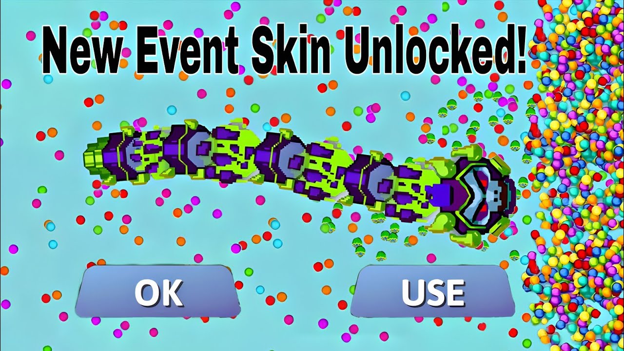 Snake Io New Event Boss Skin Unlocked! Epic SnakeIo Gameplay Snake Game