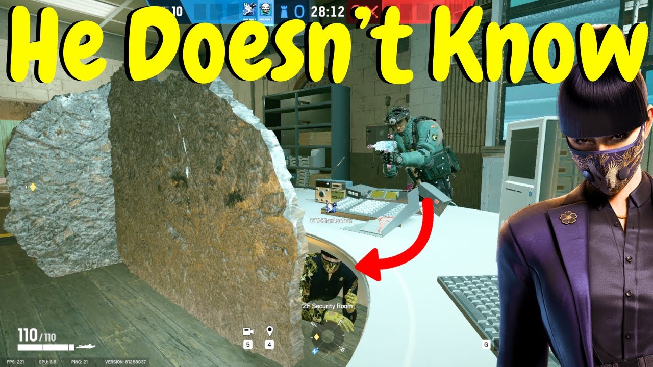 Sneakiest Border Hiding Spot in Rainbow Six Siege