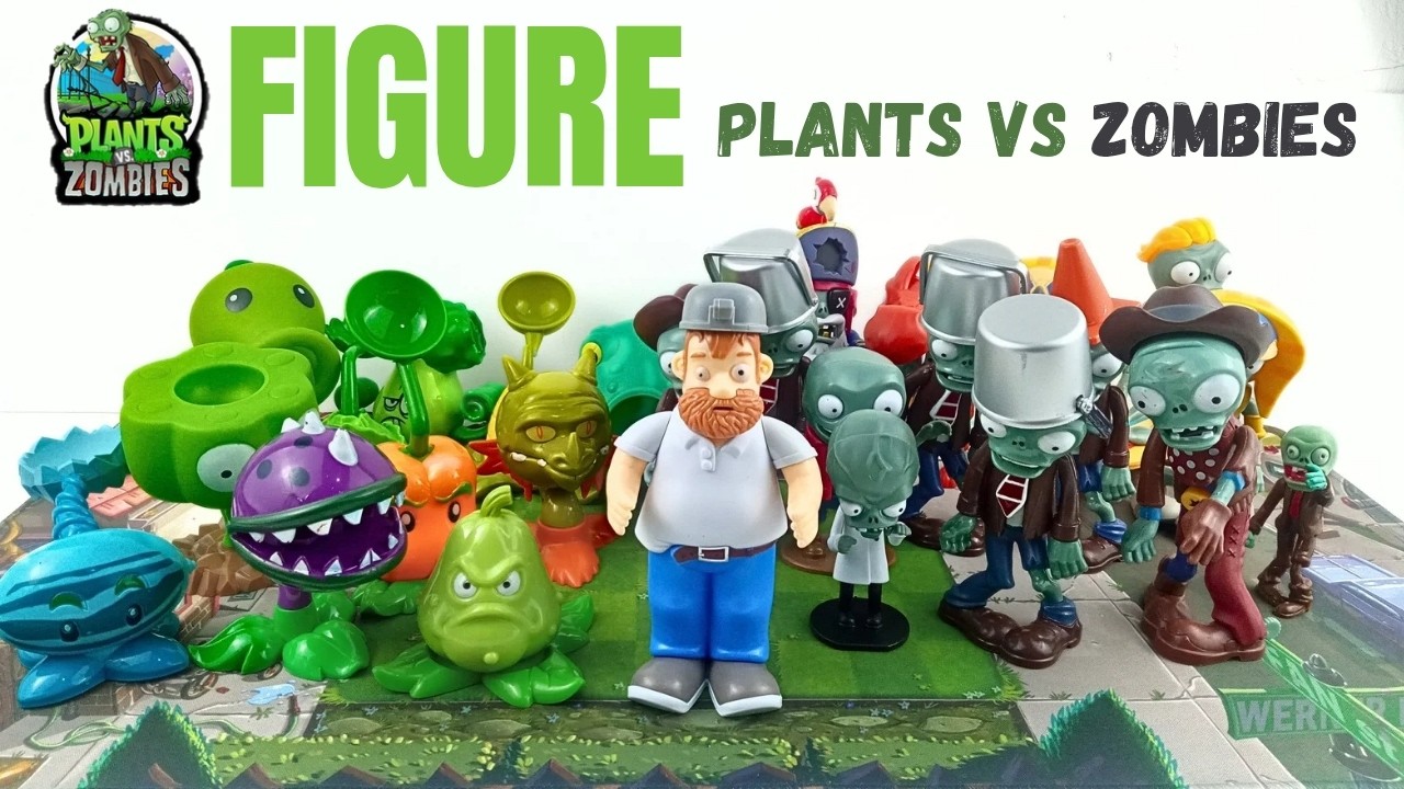 9 Minutes ASMR Plants vs Zombies 🔴 The Coolest PVZ Toys Ever ❗❗