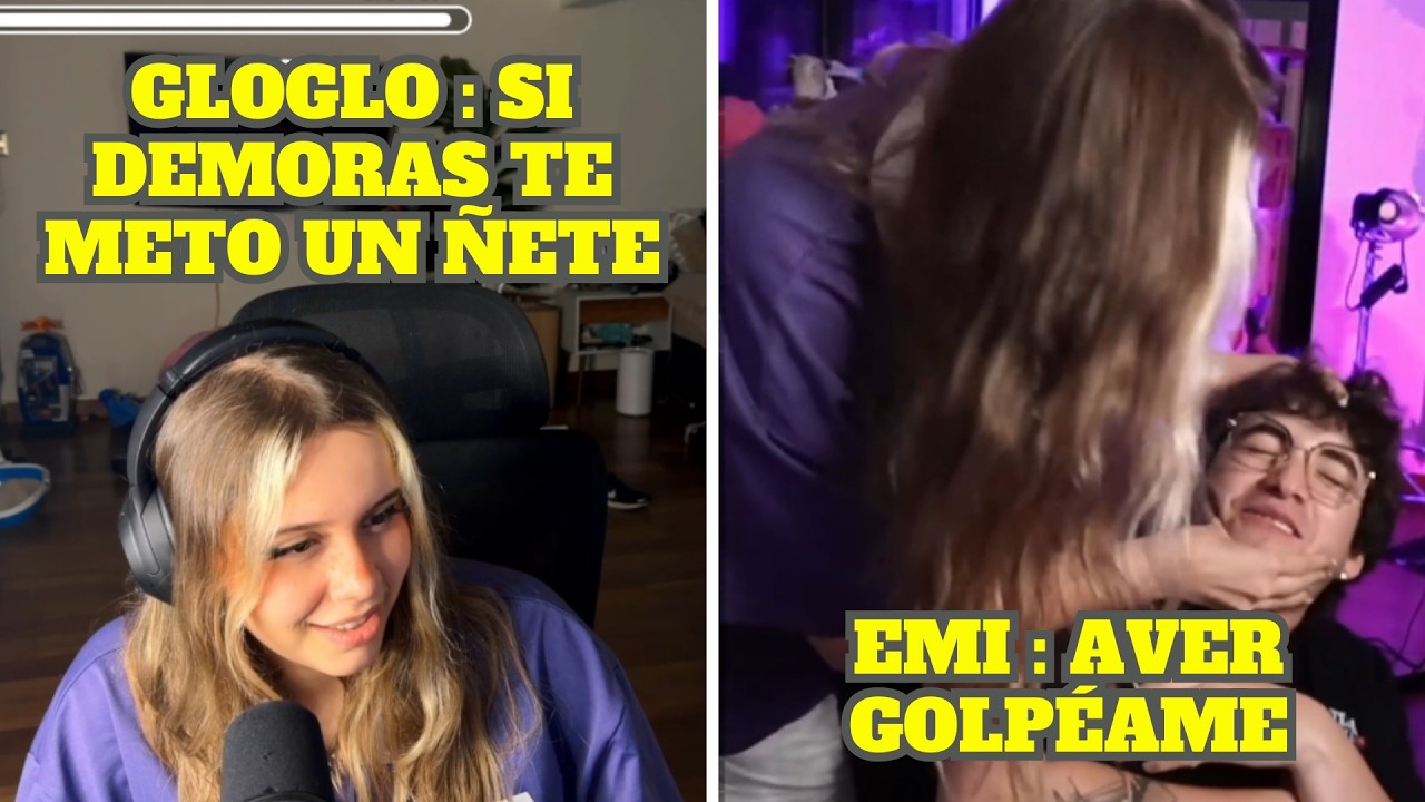 EMIKUKIS PARCHA A GLOGLO POR DECIR QUE LA GOLPEARÍA SI SE DEMORA