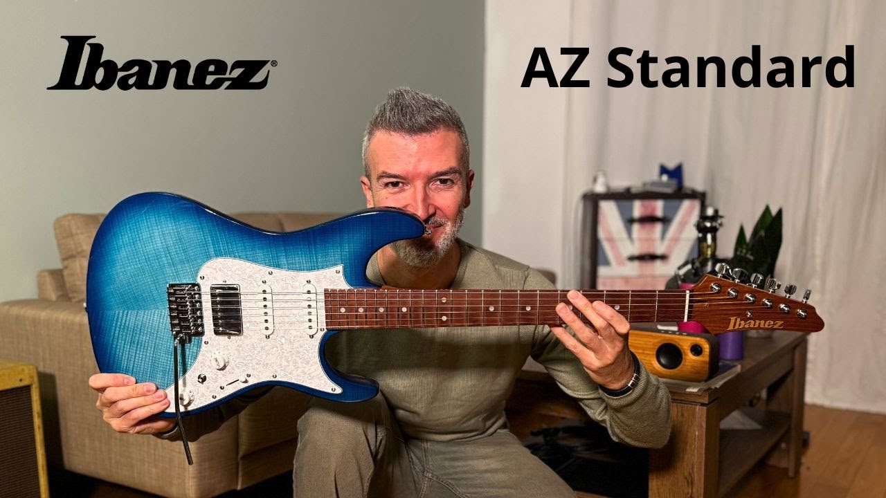 Ibanez AZ Standard, la Bomba entry level della serie AZ + JHS Violet