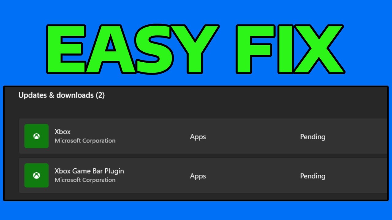 How To Fix Microsoft Store Stuck at Pending