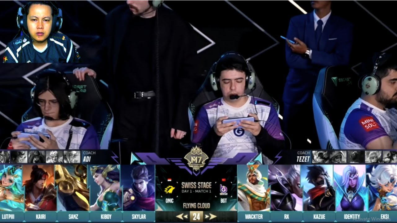 ID M7 MLBB SWISS STAGE ONIC vs BGT Game 1 #youtube #mobilelegends #m7 #onic #mplindonesia #fyp