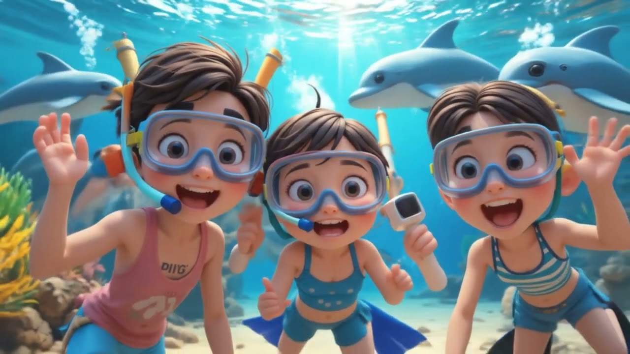 Dancing Dolphin, Splash and Spin! | Fun Ocean Song for Kids&rdquo;