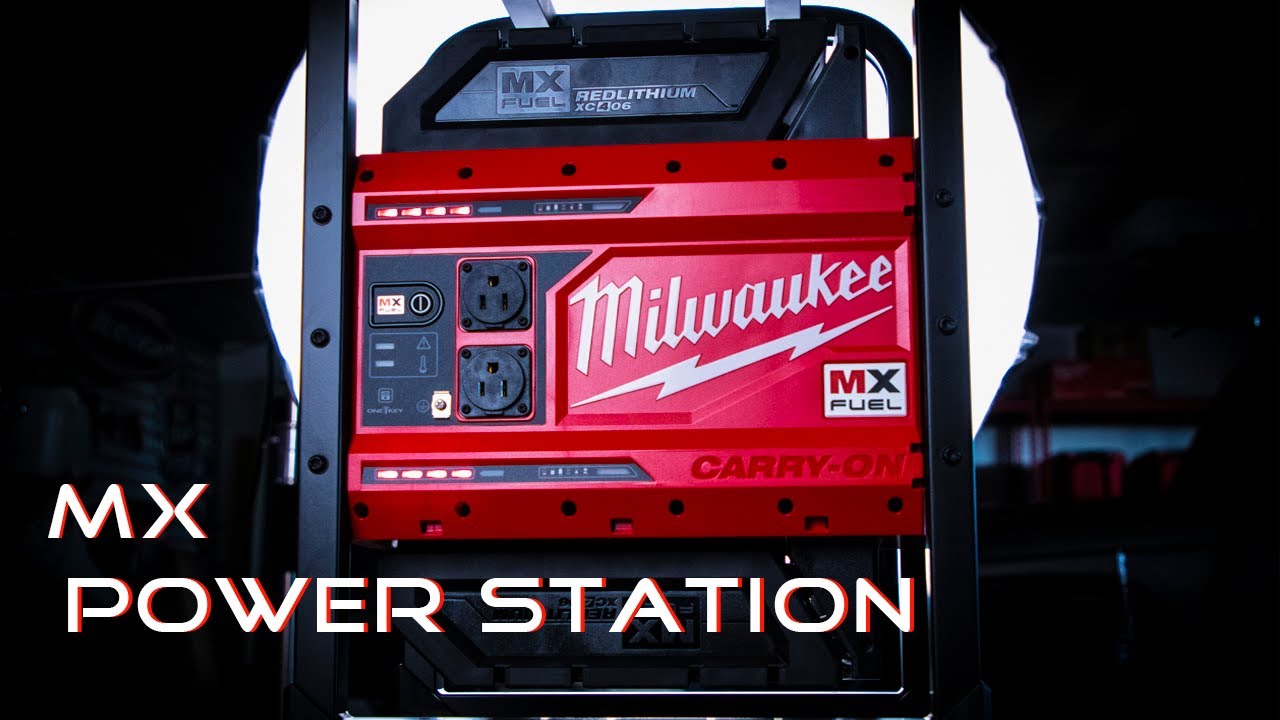 Milwaukee MX Fuel Carry-On Power Station... Watch before you buy!