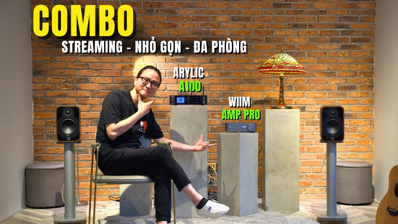 WiiM Amp Pro vs Arylic A100 - So Sánh Ampli Tích Hợp: Stream Nhạc, Đa Phòng, Giá Rẻ Bất Ngờ!