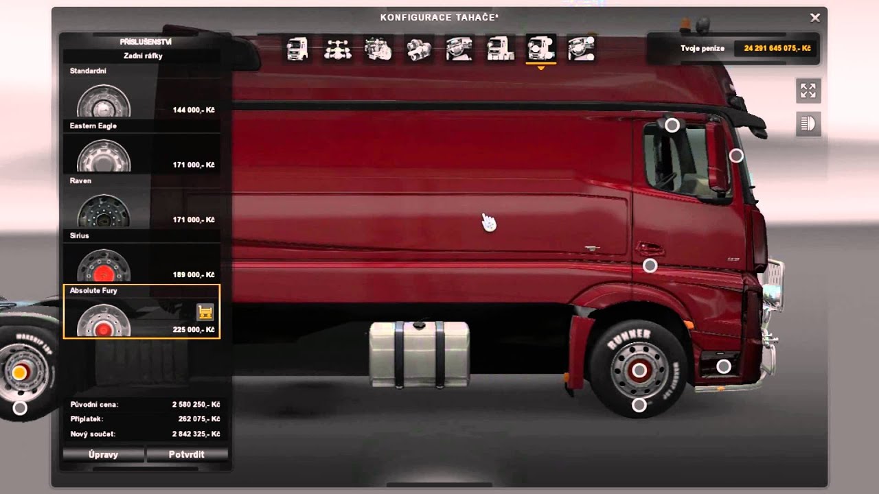 [ETS2]Euro Truck Simulator 2 Longline Mercedes Actros 2014