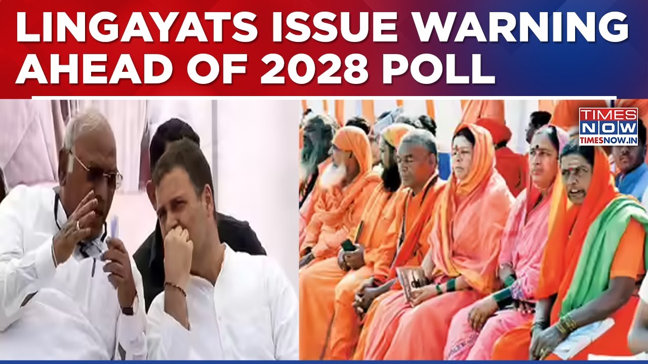 Lingayats Warn Congress High Command Of Consequences In 2028 If Community Is Ignored