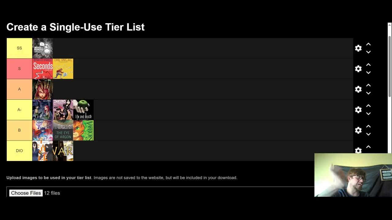 2025 Reading Tier List