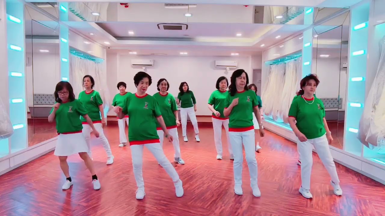 CoMM Ca Va - Line Dance / Demo by Zhang Zhou LDC Palembang