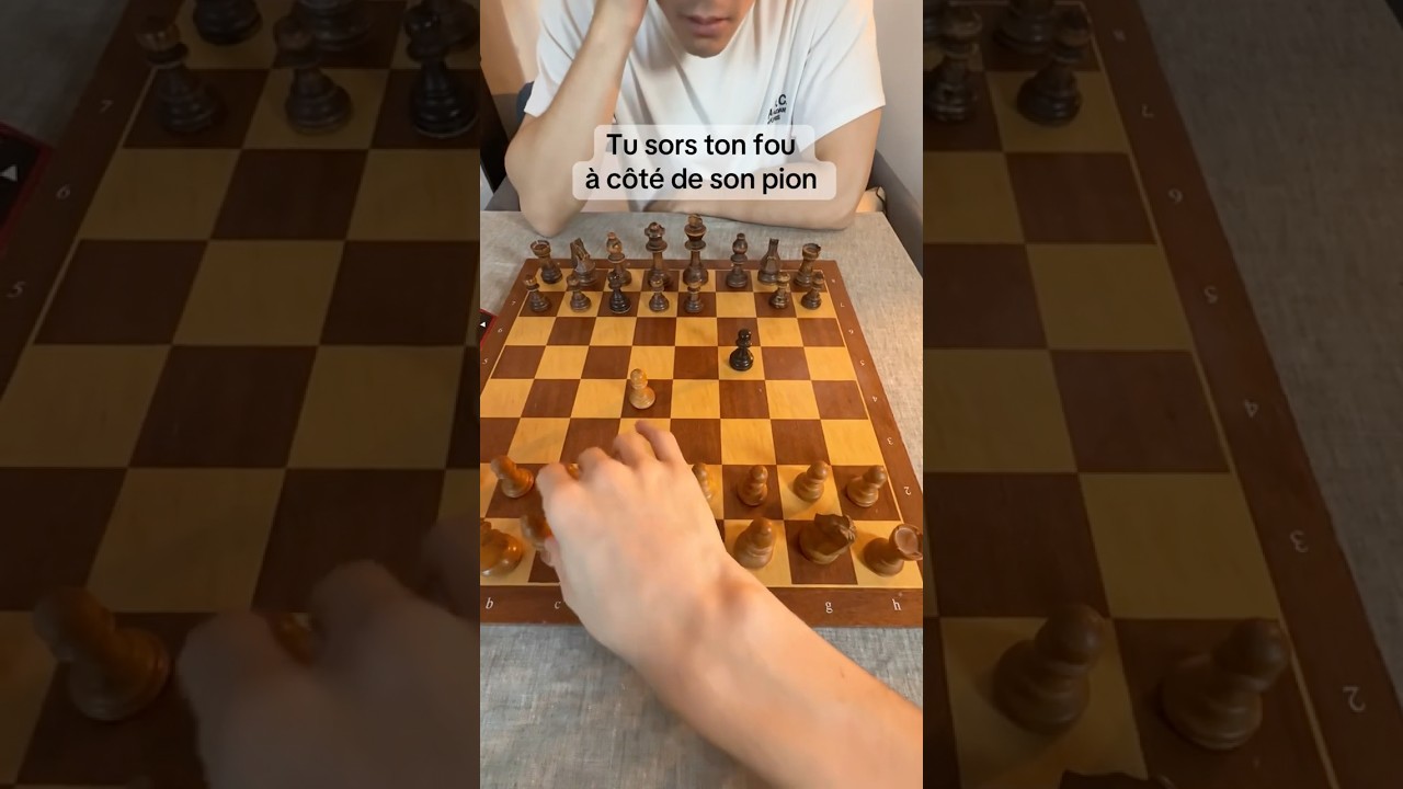 Astuce facile pour battre un d&eacute;butant aux &eacute;checs ! ♟️